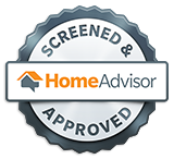 HomeAdvisor screened and approved badge